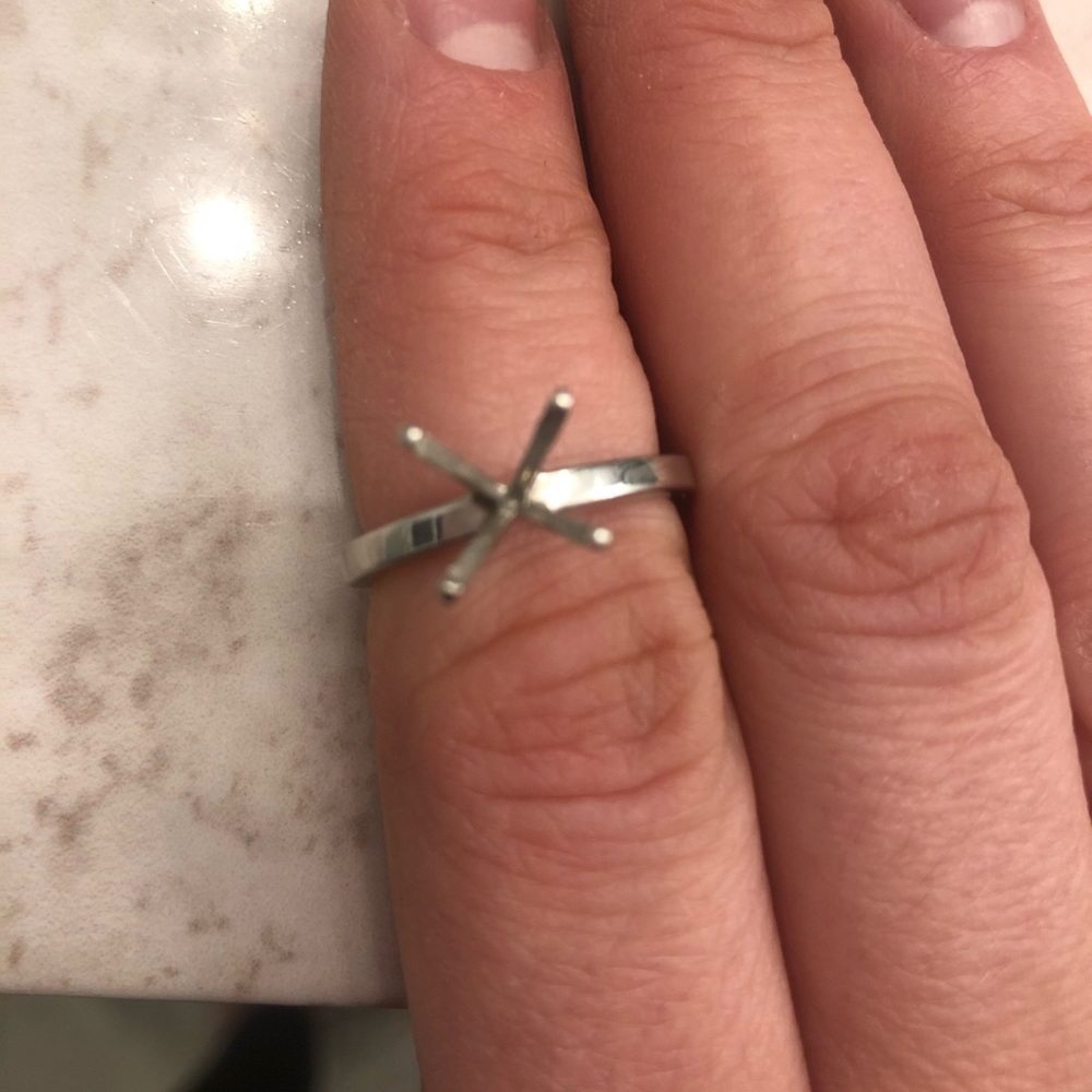 Palladium semi-mount size 6